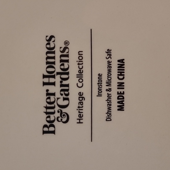 Better Homes and Garden Deer Plate - Picture 12 of 14